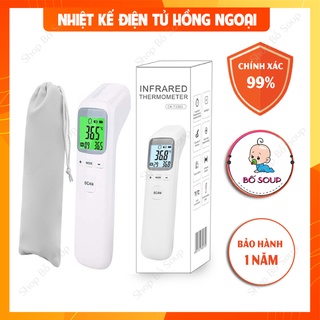 Nhiệt kế điện tử hồng ngoại đo thân nhiệt, đo nhiệt độ phòng