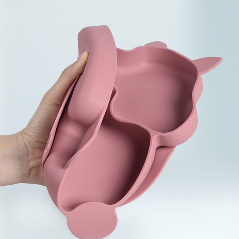 Bộ 5 Dụng Cụ Ăn Dặm Bằng Silicone Chống Vỡ Dành Cho Trẻ Em
