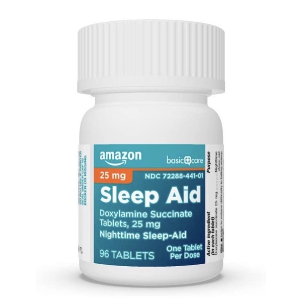 Viên uống Amazon Sleep Aid giúp ngủ ngon 96V USA
