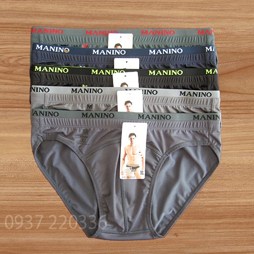 Bộ 3 quần lót nam lưng 2 tầng thun lạnh cao cấp chuẩn đẹp Manino301