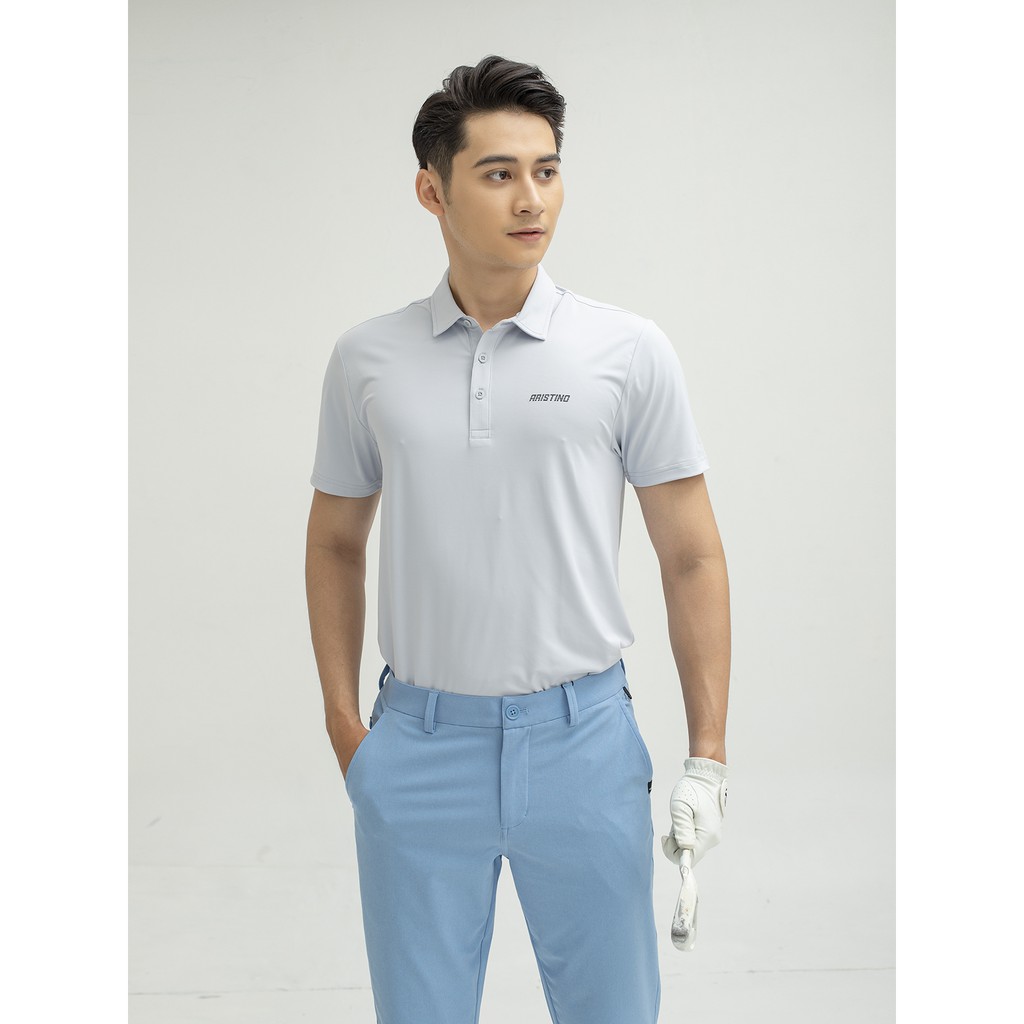Áo polo nam ARISTINO dáng Golf fit thể thao khỏe khoắn, có khả năng chống nắng, bảo vệ da - APSG16S1