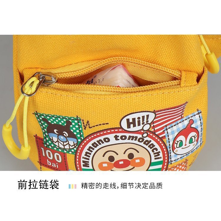 Túi Đeo Chéo Canvas Mini Cho Bé Nam Nữ Đựng Đồ Đi Du Lịch Đi Chơi Đáng Yêu Phong Cách Hàn Quốc Cute Đậu Đậu GDTM