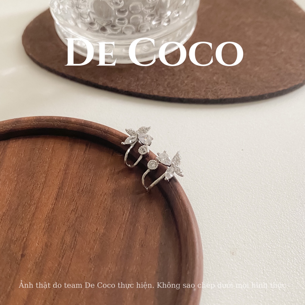 Bông tai chữ U Mercury decoco.accessories