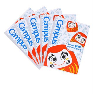 Vở kẻ ngang LUCKY DARUMA Campus NB-BLDA200-1
(200 trang) ĐL 70