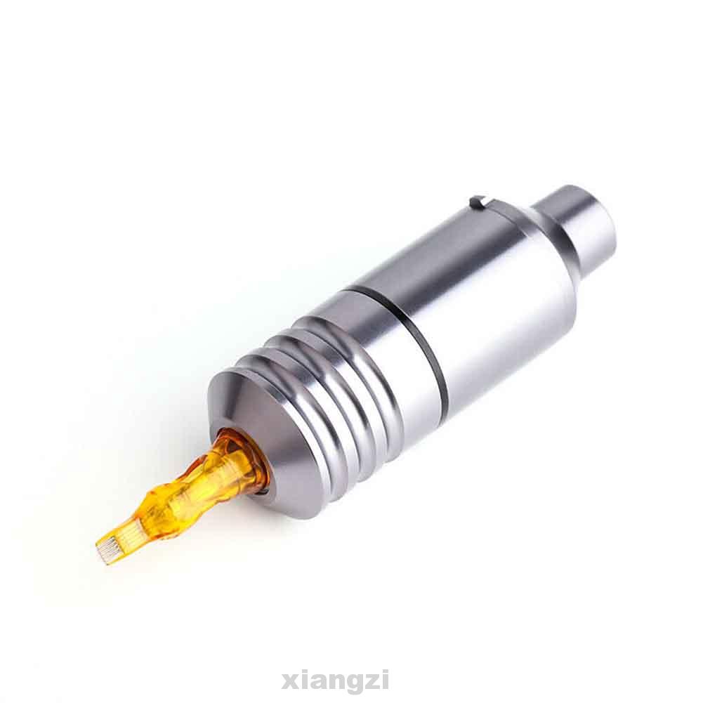 [Hàng mới về] Bút xăm bằng nhôm hàng không thiết kế có dây kèm động cơ không gây tiếng ồn chuyên nghiệp