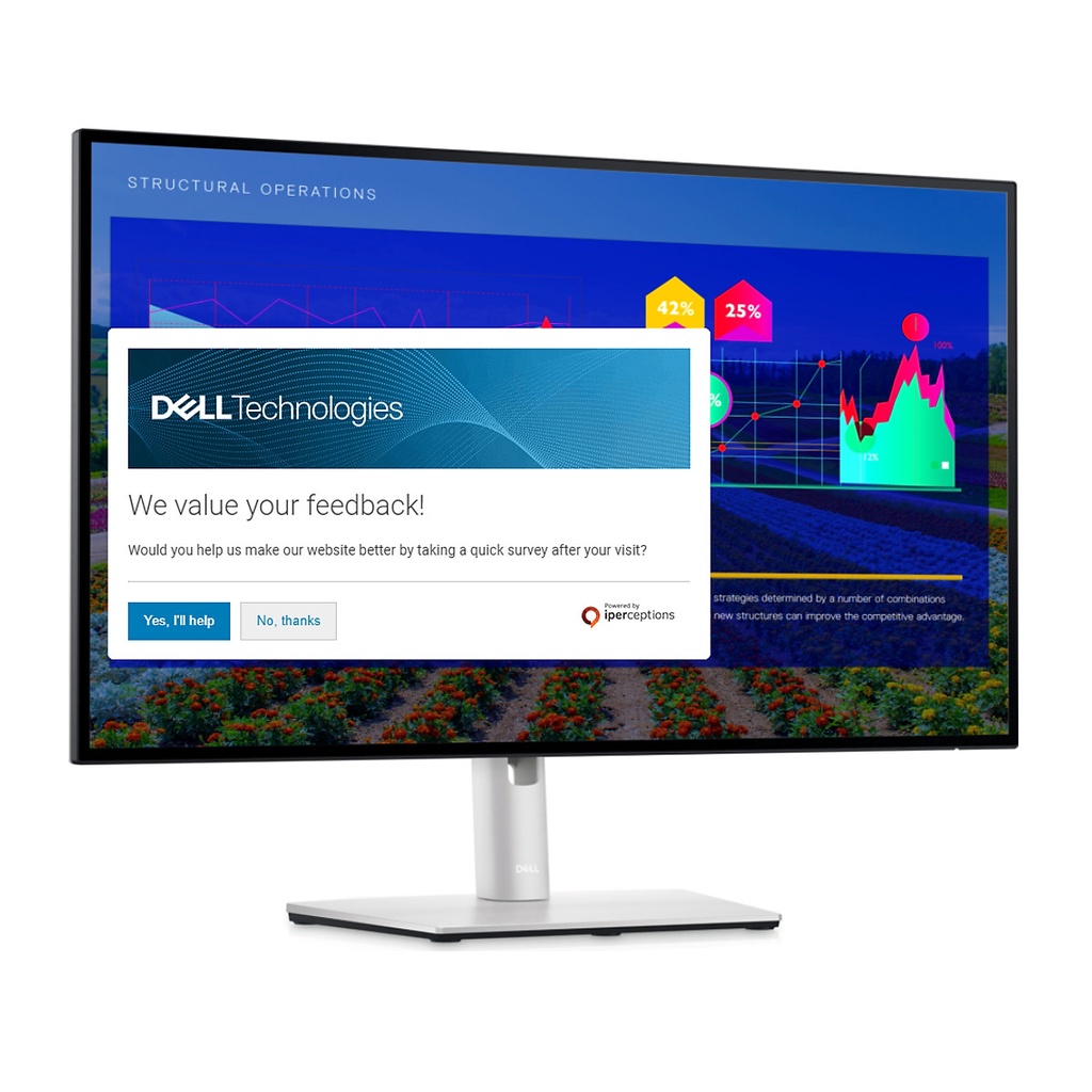 Màn hình đồ họa Dell UltraSharp U2722D 27 Inch  - Hàng Chính Hãng