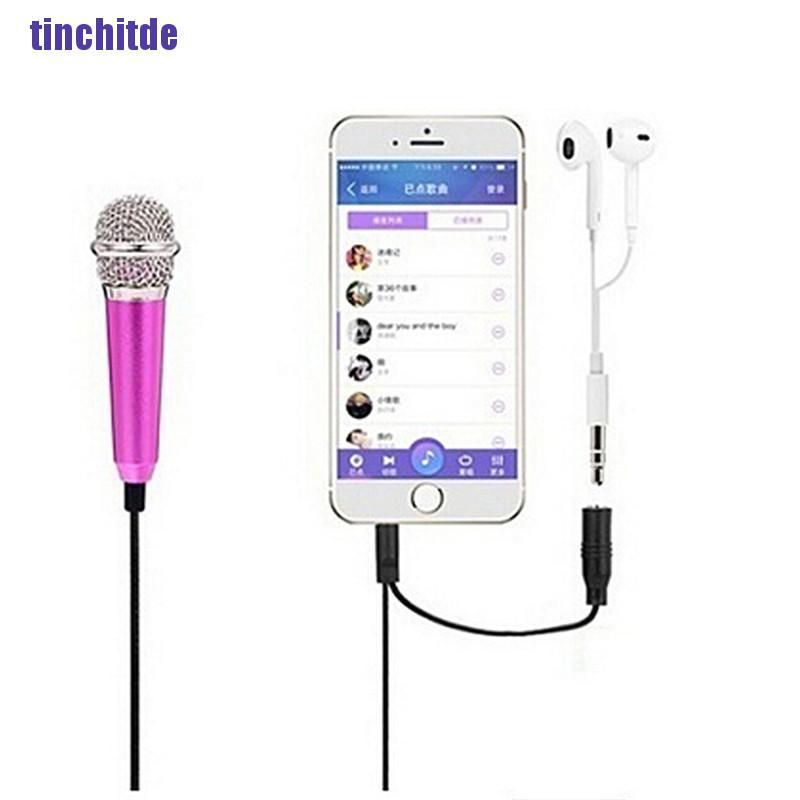 Bộ Micro Hát Karaoke Mini Cho Điện Thoại Máy Tính 2017 | BigBuy360 - bigbuy360.vn