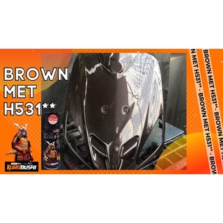 H531 _ Sơn xit Samurai H531 màu nâu kim loại _Brown Met _ Tốt, ship nhanh, giá rẻ