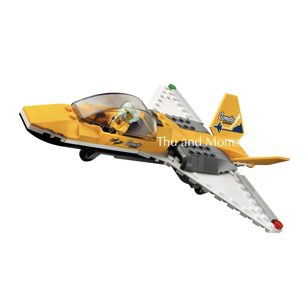 Lego City 60289 xe chở máy bay