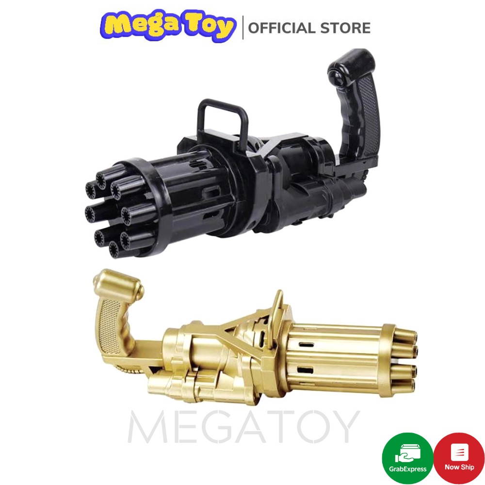 (Full Hộp) Súng Bắn Bong Bóng 8 Nòng Siêu Mạnh 7x20x9 cm Cực Kì Đẹp