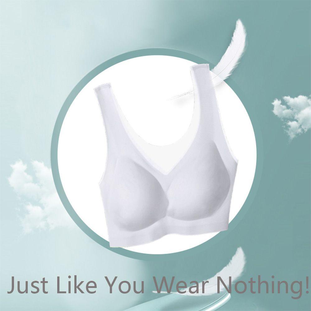 OSIER1 Áo Ngực Không Gọng Vải Lụa Siêu Mỏng Thời Trang Cao Cấp