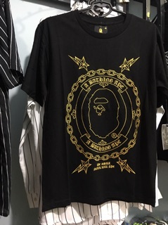 Tee bape hình thêu cao cấp