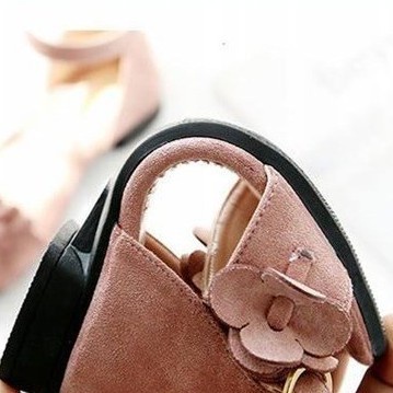 SUGE 3-16 Tuổi Size lớn Dép bé gái Phong cách mới Giày đi biển Phiên bản Hàn Quốc Trung bình Lớn Trẻ em Công chúa Cô gái Nhỏ Học sinh Khiêu vũ Phụ huynh mang trẻ em