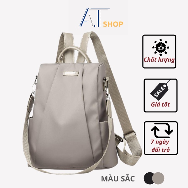 Balo nữ thời trang khóa sau chống trộm thiết kế phong cách Hàn Quốc