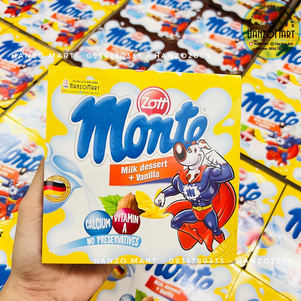 Váng sữa MONTE ZOTT cho bé ăn dặm
