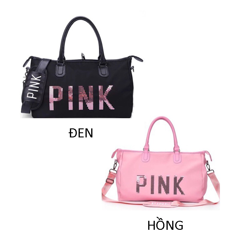 Túi Du Lịch 🌷FREESHIP🌷 Túi Du Lịch PINK Đẹp Size Đại Đa Năng Chống Nước Mới 2020 DL01