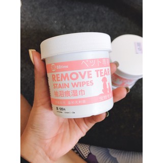 Khăn lau ố mắt- tai chuyên dụng cho chó mèo-remove tear cho chó mèo