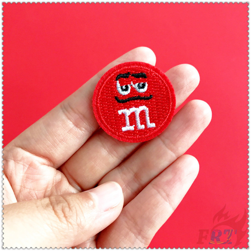 ✿ Thương Hiệu Thời Trang: Thương Hiệu Thực Phẩm Quý Giá - Tôi Muốn Ăn! Miếng Dán Ủi ✿ 1 Miếng Ủi Thêu Lên Quần Áo