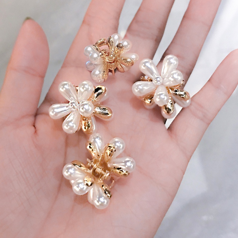 Kẹp tóc nữ đính ngọc trai xinh xắn thời trang