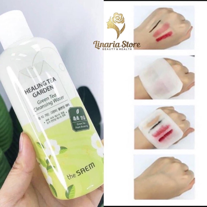 NƯỚC TẨY TRANG THE SAEM HEALING TEA GARDEN CLEANSING WATER 300ML | BigBuy360 - bigbuy360.vn