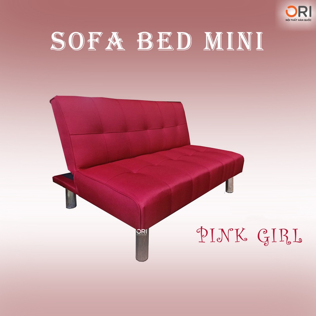 SOFA MINI DÀI 1M2 PHÙ HỢP CHO GÓC NHÀ NHỎ NHẮN - SOFA GIƯỜNG THÔNG MINH 3 CHỨC NĂNG NGÃ - ORI NỘI THẤT HÀN QUỐC