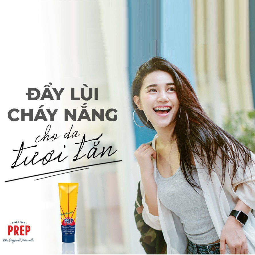 Kem Thoa Đa Năng PREP Làm Dịu Vết Côn Trùng Cắn Cạo Râu Không Chứa Paraben An Toàn Cho Da Dạng Tuýp Kẽm 75ml