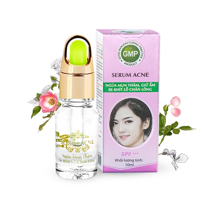 👍Serum ngừa mụn thâm - giữ ẩm - se khít lỗ chân lông Miền Thảo Mộc 10ml👍