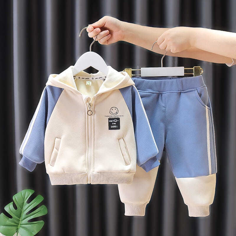 Bộ nỉ lót lông nhung cho bé siêu xinh 2022