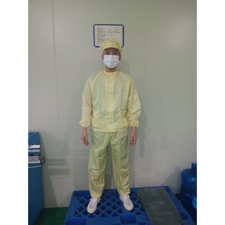 Set quần áo phòng sạch rời chống tĩnh điện