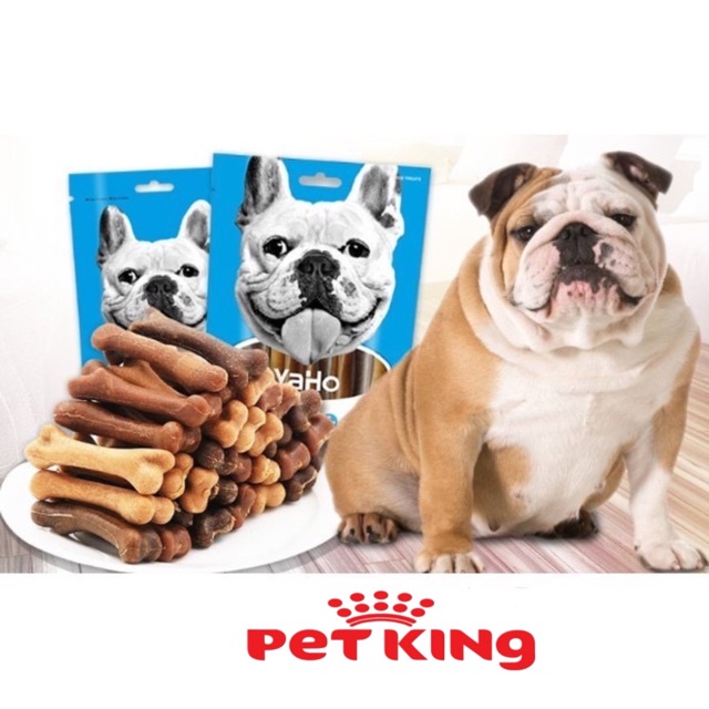 Xương Gặm Sạch Răng Yaho 90gr Mix Vị Cho Cún Yêu