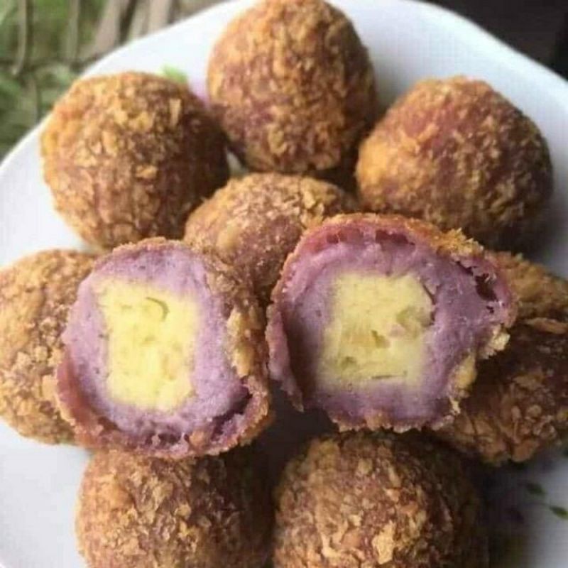 Bánh khoai môn lệ phố❤NOWSHIP❤hộp 300gr 12 viên. BÁNH KHOAI LANG LỆ PHỐ NHÂN ĐẬU XANH LOẠI NGON trong dẻo ngoài giòn