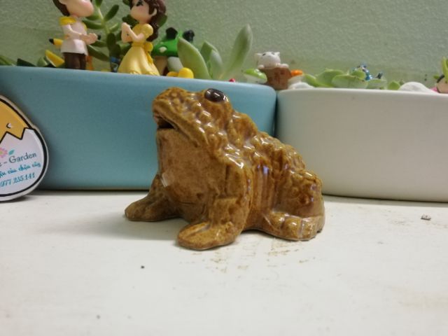 [GIÁ SỐC - GIẢM 30%]Phụ kiện trang trí bể cá -  Ếch con làm tiểu cảnh trang trí, mô hình, phụ kiện chăm sóc thú cưng của