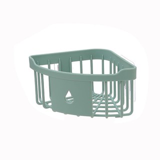 Kệ góc mini dán tường nhà tắm hoặc nhà bếp tiện dụng
