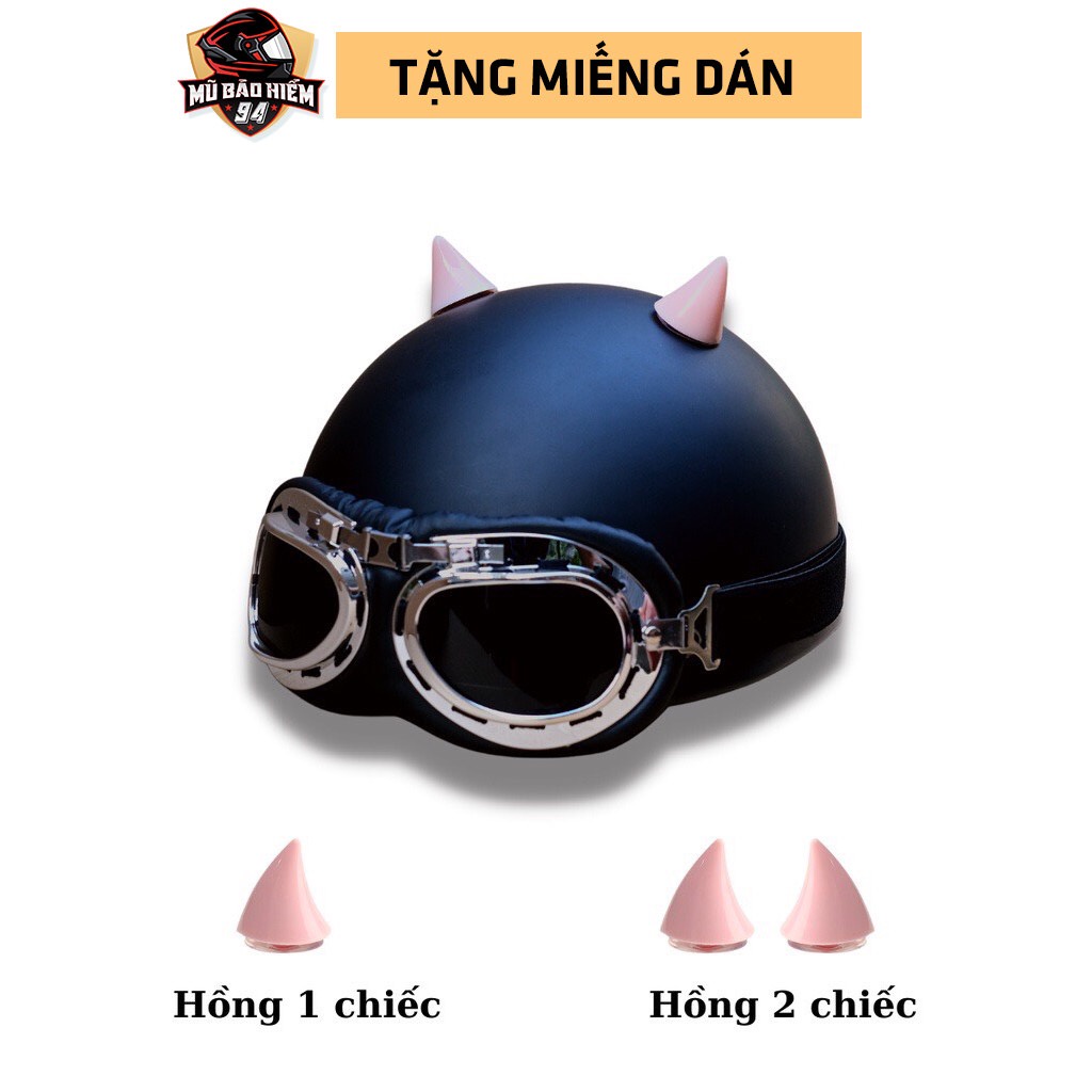 Sừng nhỏ găn mũ bảo hiểm cực xinh, độc lạ