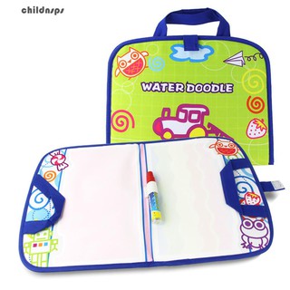 Children Magic Water Drawing Mat Painting Writing Doddle Board Toy Portable