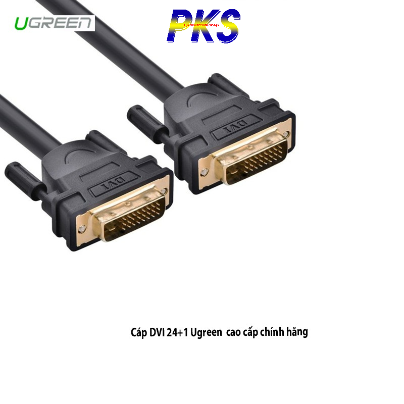 Cáp DVI 24+1 2 Đầu Đực Dài 1.5M UGREEN 11606 - 11606
