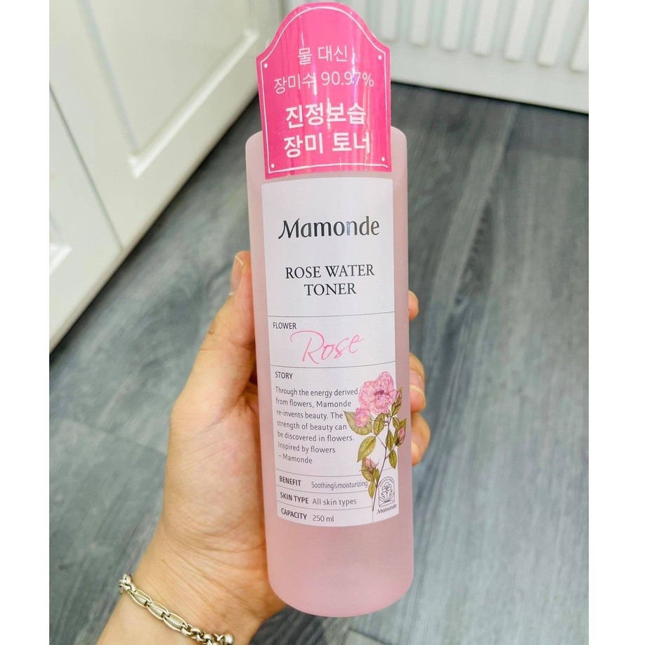 Nước hoa hồng mamonde Dung tích 250ml