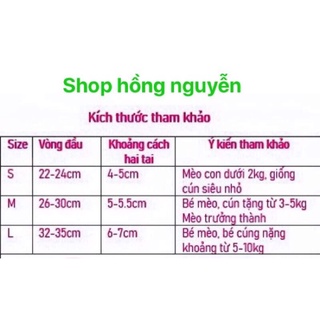 mũ xinh cho chó mèo