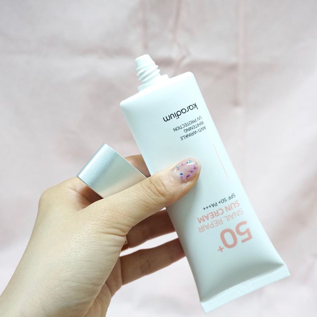 [Mẫu mới] Kem Chống Nắng Karadium SPF 50+ PA +++ làm trắng da, có thể thay kem lót 70ml | BigBuy360 - bigbuy360.vn