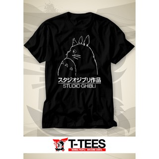 HOT- Áo thun Studio Ghibli - Totoro màu đen - siêu chất