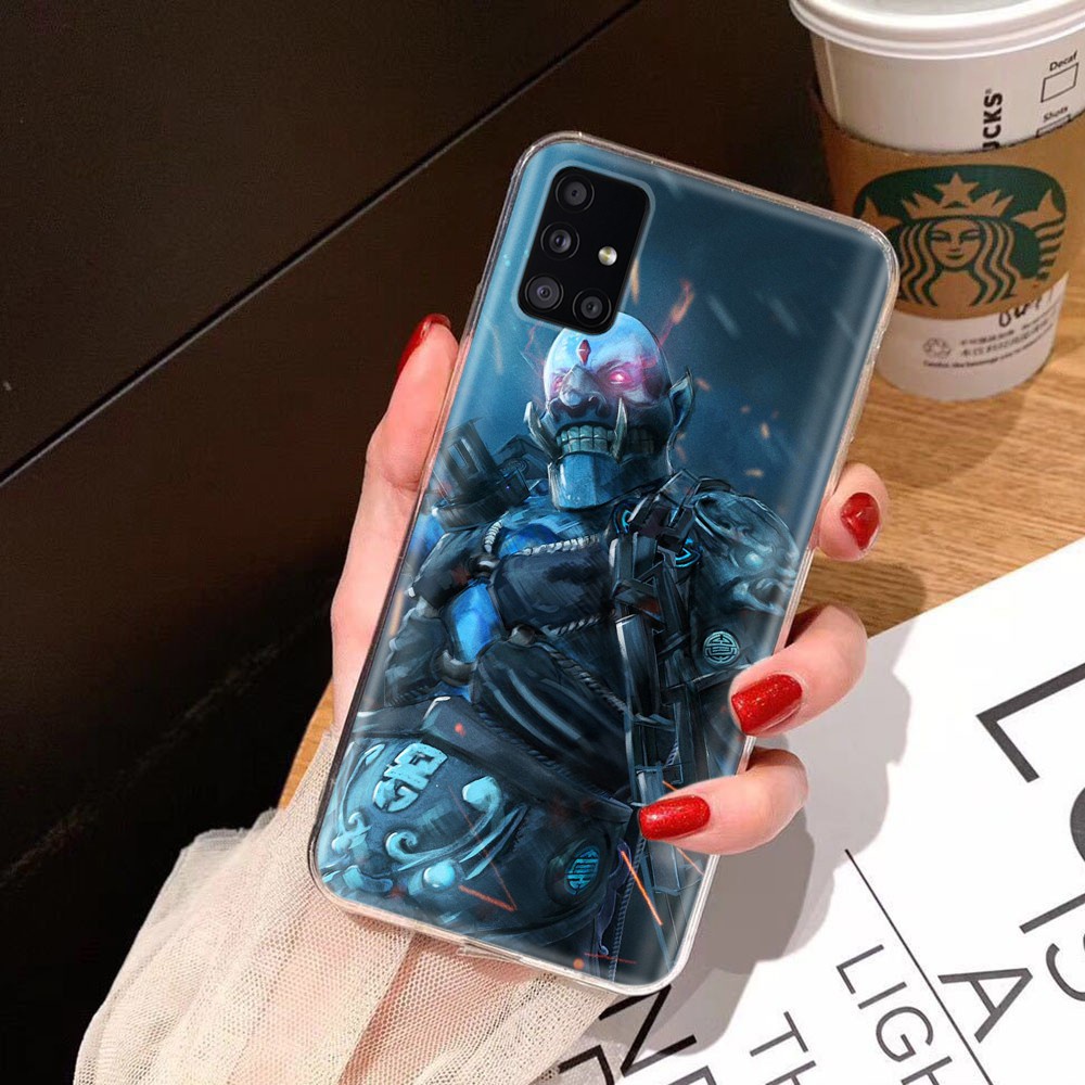 Ta137 Game Dota 2 for Samsung Galaxy S6 S7 Edge S8 S9 Plus A52 Transparent Case