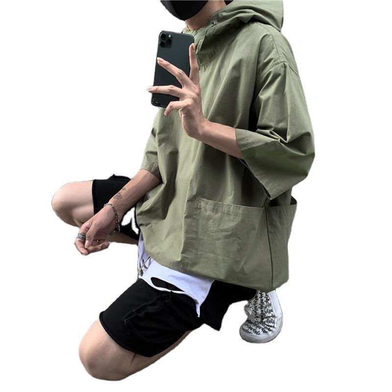 Áo Hoodie Tay Ngắn Tf1 Thời Trang Cho Cặp Đôi | BigBuy360 - bigbuy360.vn