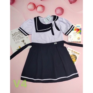 Đầm học sinh bé gái