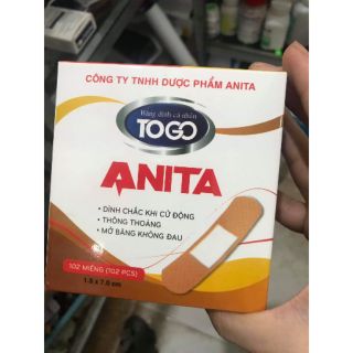 Combo 40h băng dính cá nhân và 2 chai ddvs