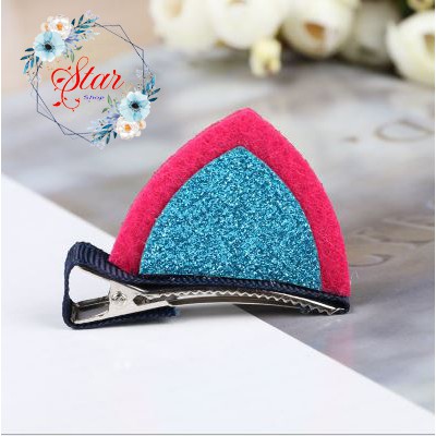 2 Kẹp Tóc Hình Tai Mèo Đáng Yêu Cho Bé Gái C13
