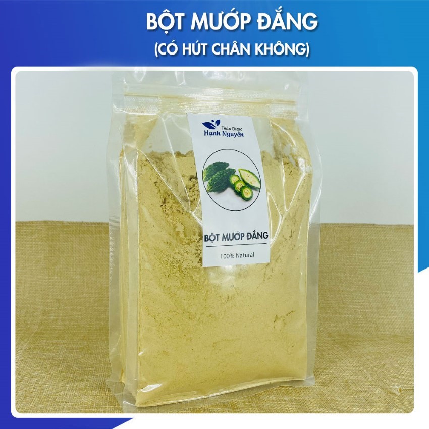 Sỉ 1kg Bột Khổ Qua Nguyên Chất (Có hút chân không) - Bột Mướp Đắng