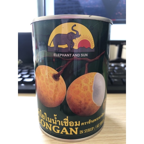 Nhãn ngâm con voi Thái Lan - 585gr