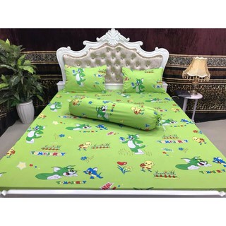 Combo 2 bộ ga thun Thái
