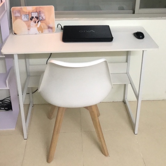 Bàn học bàn làm việc kèm kệ dưới để đồ - gm17