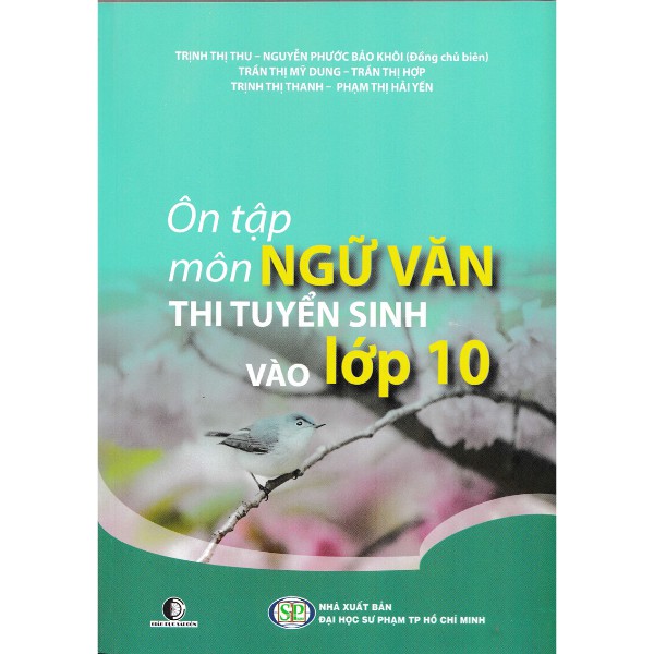 Sách Ôn Tập Môn Ngữ Văn Thi Tuyển Sinh Vào Lớp 10